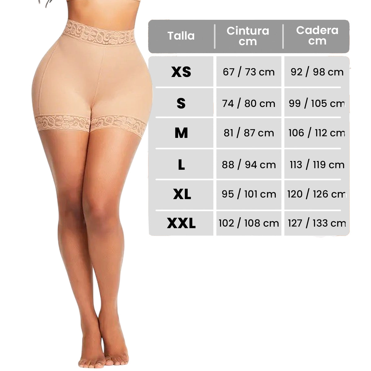 🍑 PANTY INVISIBLE LEVANTA COLA, la solución para tus glúteos