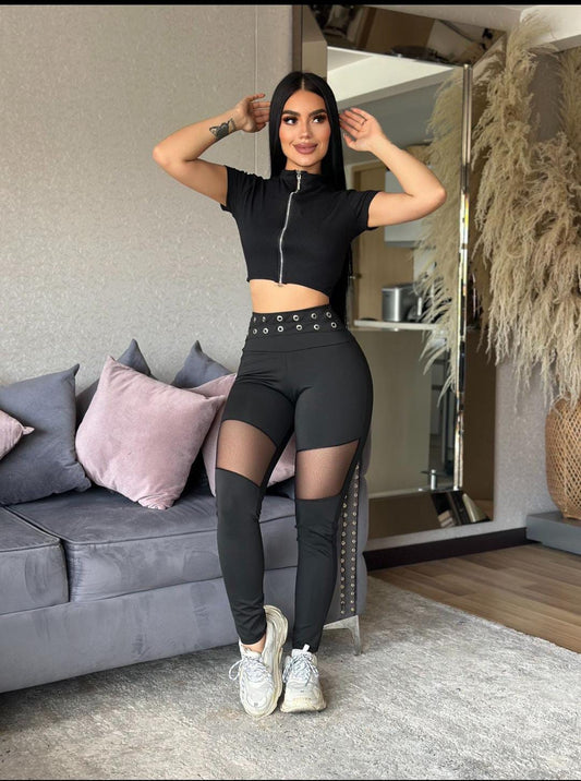 Leggins Deportivos Tejido Suplex Aurora Flow Vitalidad, Libertad de Movimiento y Confort Todo el Día