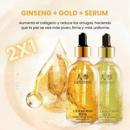 GINSENG SERUM, estimular la producción de colágeno