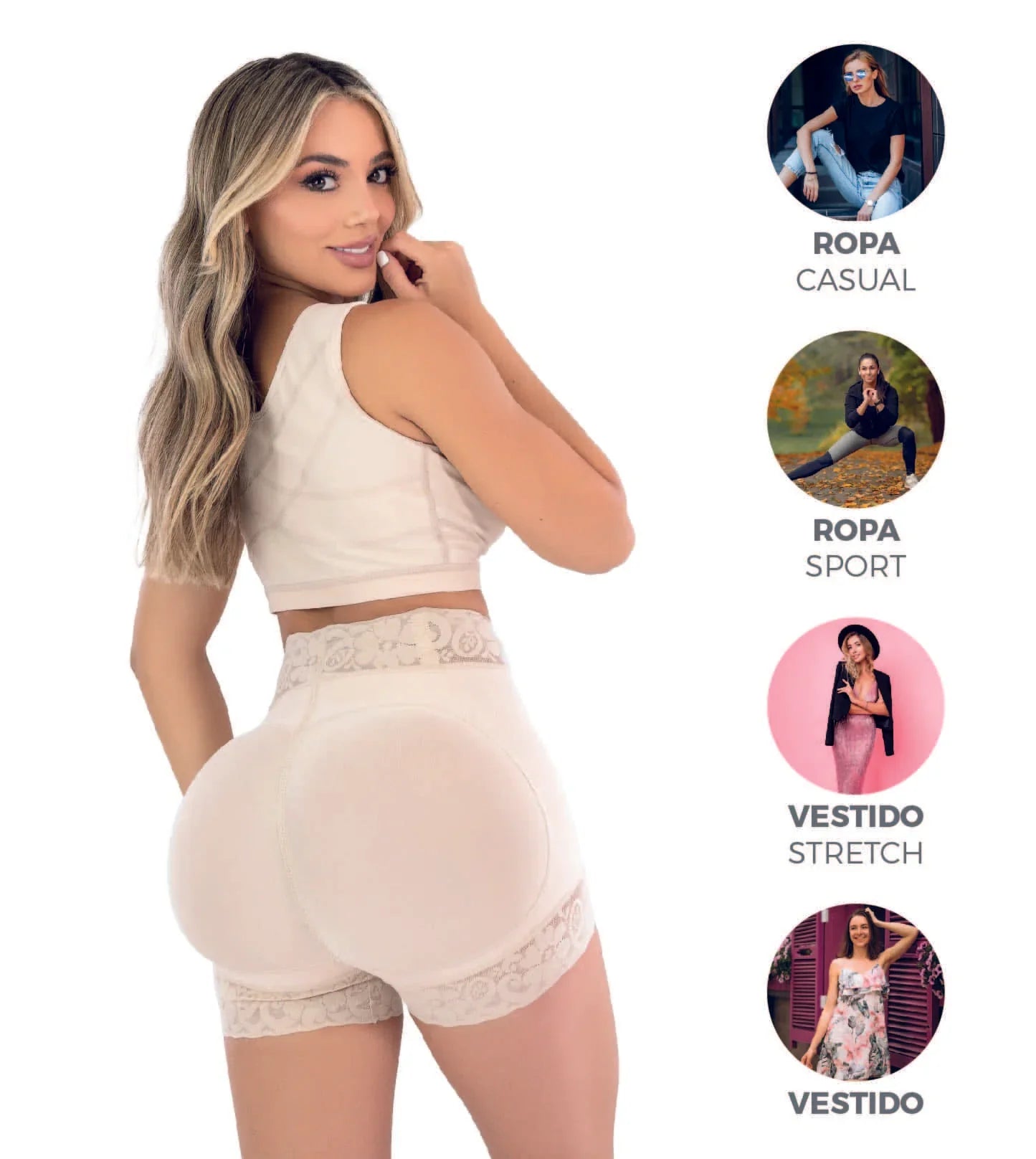 🍑 PANTY INVISIBLE LEVANTA COLA - la solución para tus glúteos